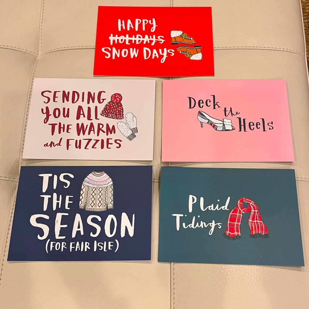 Holiday Greeting Cards by JCrew